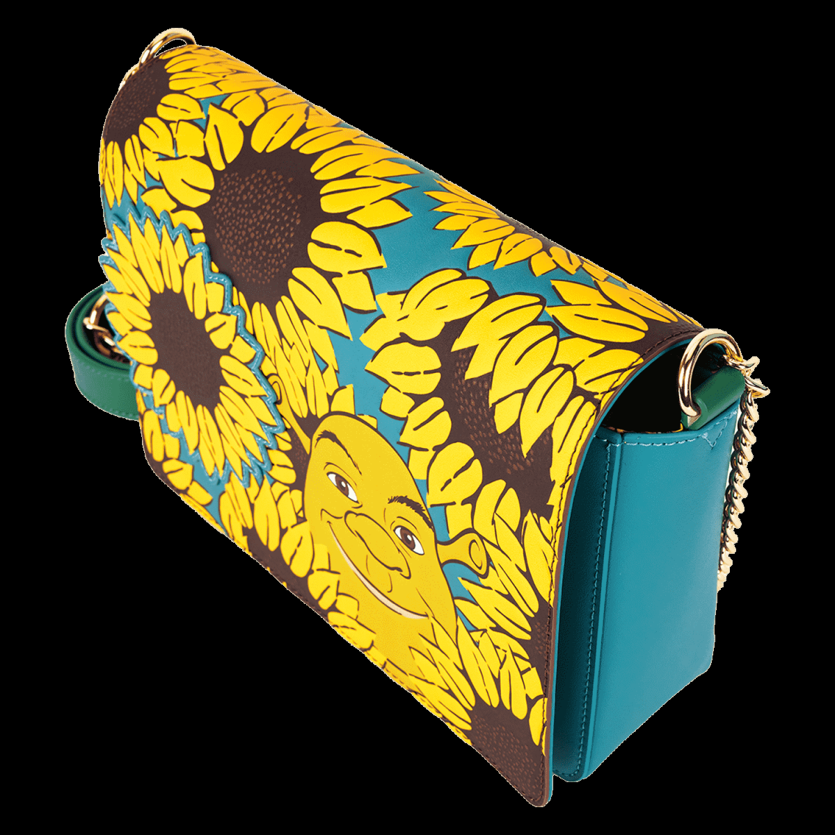 Shrek & Donkey Sunflower Field Crossbody Bag - Figurine Bags Shrek - vue 5