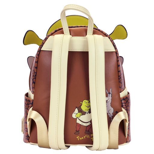 Shrek and Donkey Cosplay Mini Backpack - Figurine Bags Shrek - vue 7