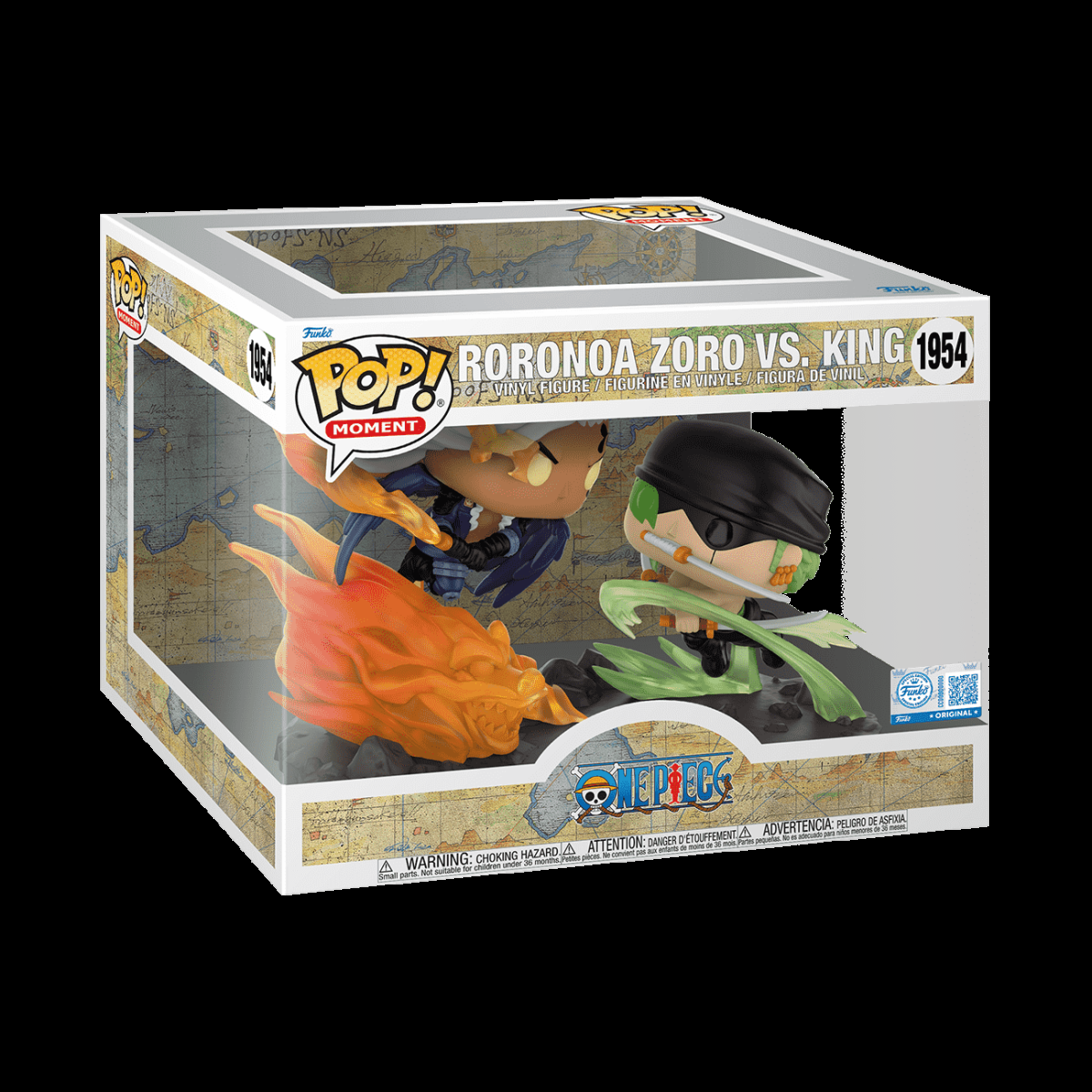 Pop! Moment Roronoa Zoro vs. King - Figurine Pop! One Piece - vue 2