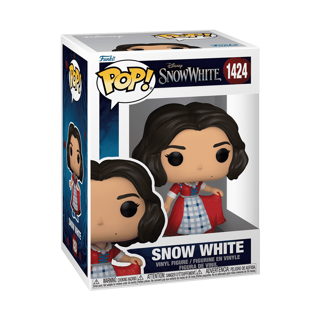 Pop! Snow White (Plaid Dress) - Figurine Pop! Disney - vue 2