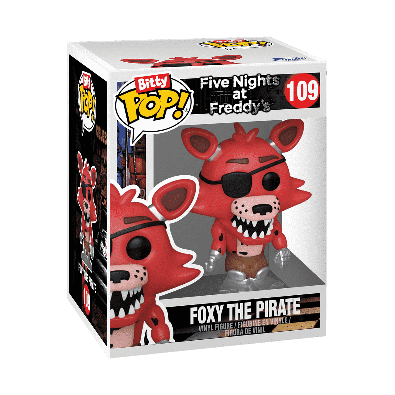 Bitty Pop! Foxy the Pirate & Chica the Chicken 2-Pack - Figurine Bitty Pop! Five Nights at Freddy's - vue 4