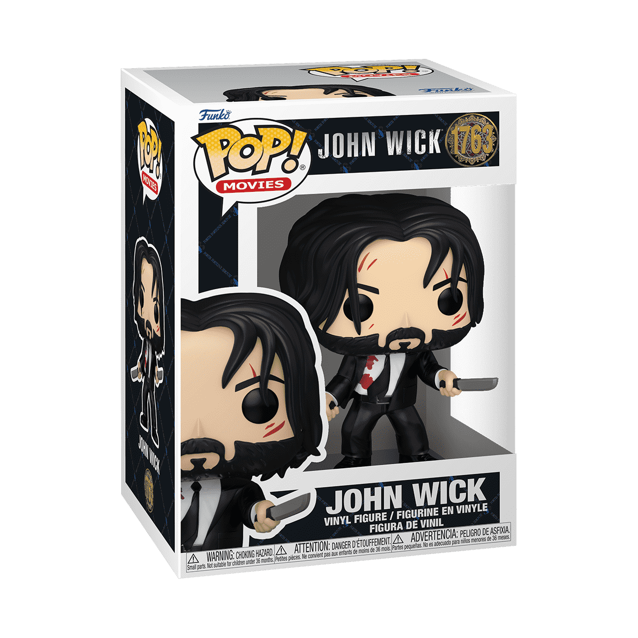 Pop! John Wick with Dual Knives - Figurine Pop! John Wick - vue 2