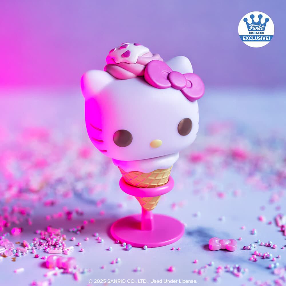 Pop! Hello Kitty as Ice Cream Cone - Figurine Pop! Sanrio - vue 2