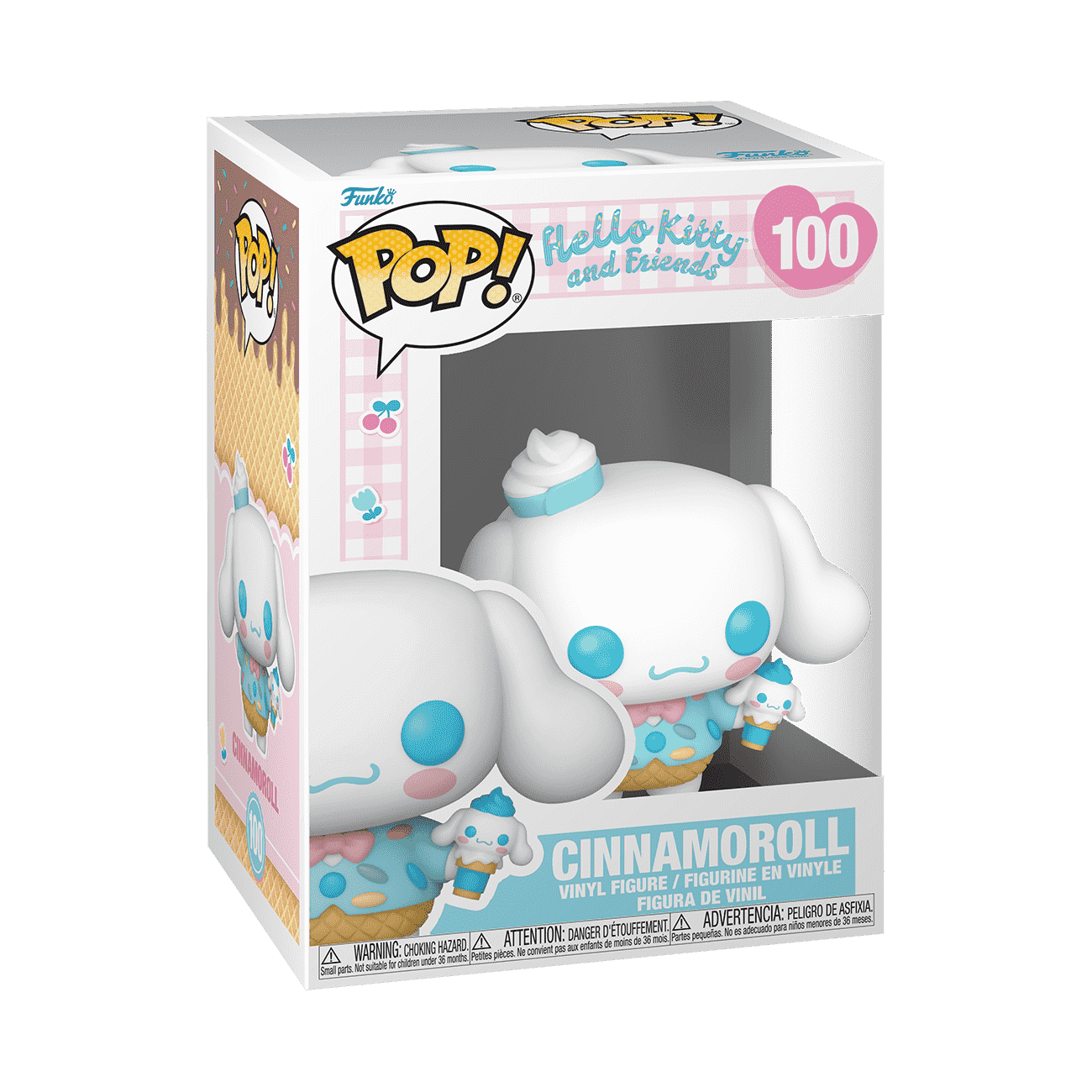 Pop! Cinnamoroll with Ice Cream - Figurine Pop! Sanrio - vue 2