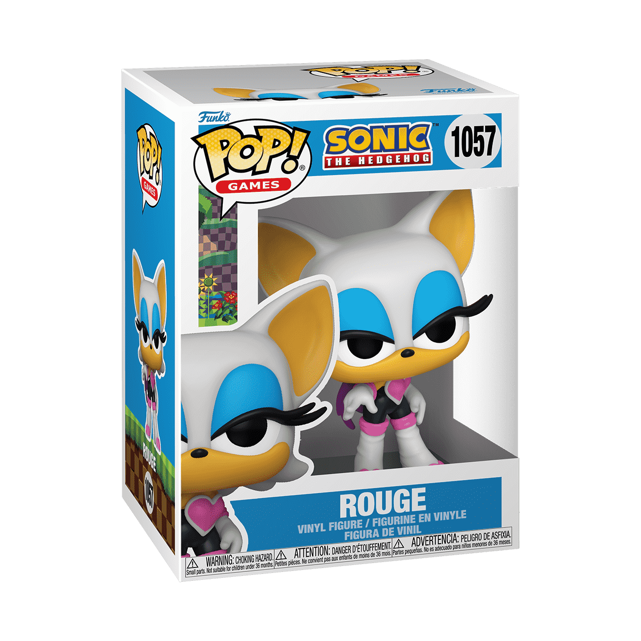 Pop! Rouge - Figurine Pop! Sonic The Hedgehog - vue 2