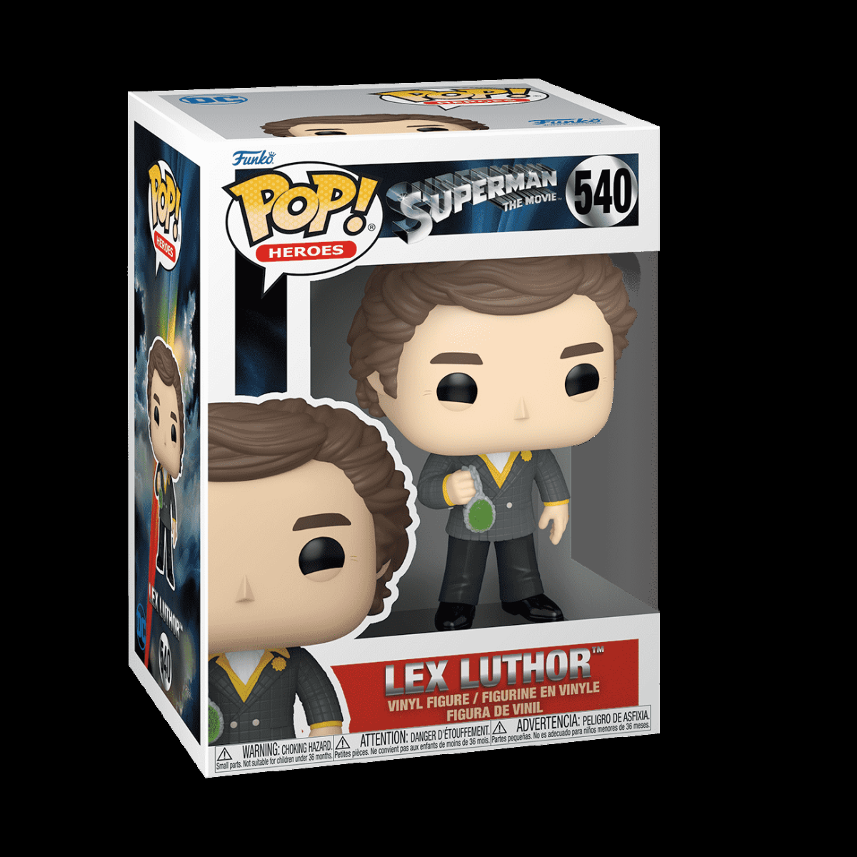 Pop! Lex Luthor with Kryptonite Necklace (1978) - Figurine Pop! DC Comics - vue 2