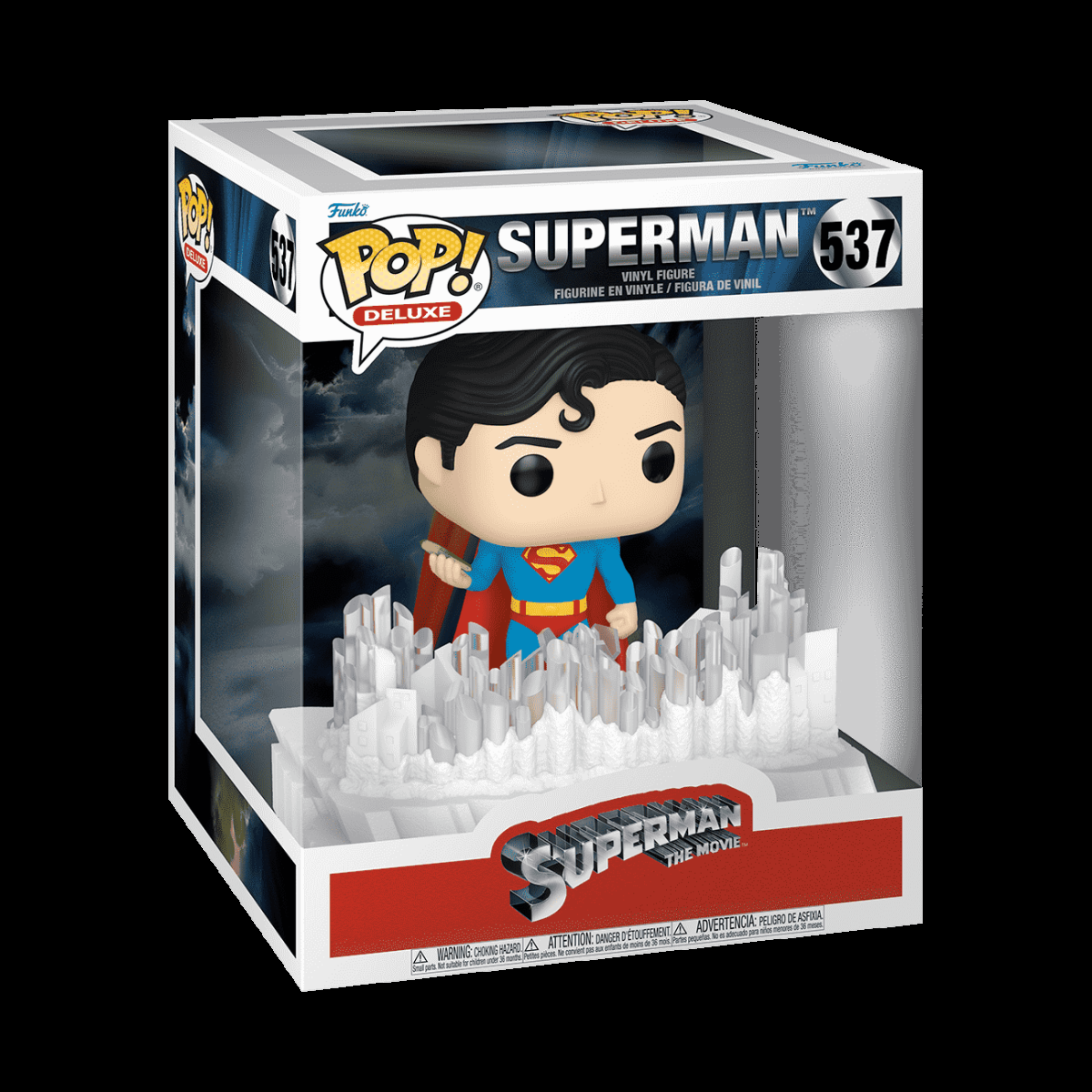 Pop! Deluxe Superman with Crystal  (Fortress of Solitude) (1978) - Figurine Pop! DC Comics - vue 2