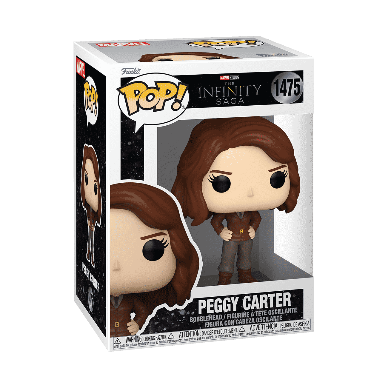 Pop! Peggy Carter - Figurine Pop! Marvel - vue 2