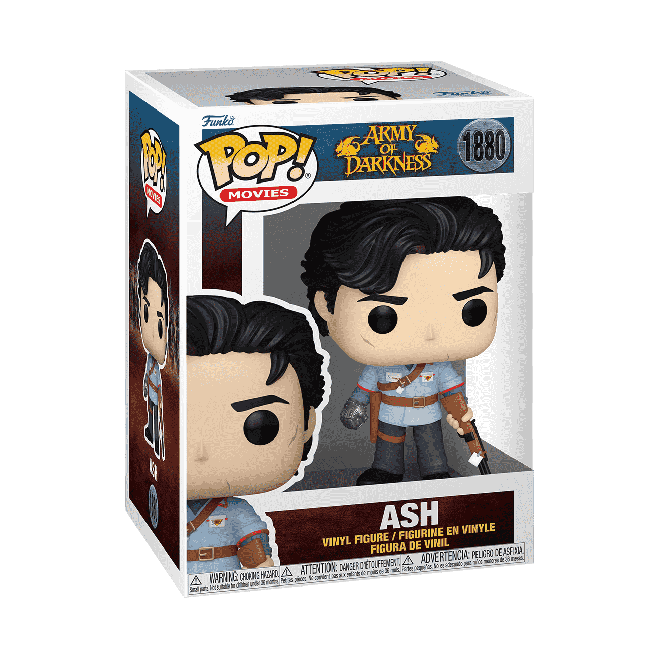 Pop! Ash with Boomstick - Figurine Pop! Army of Darkness - vue 2