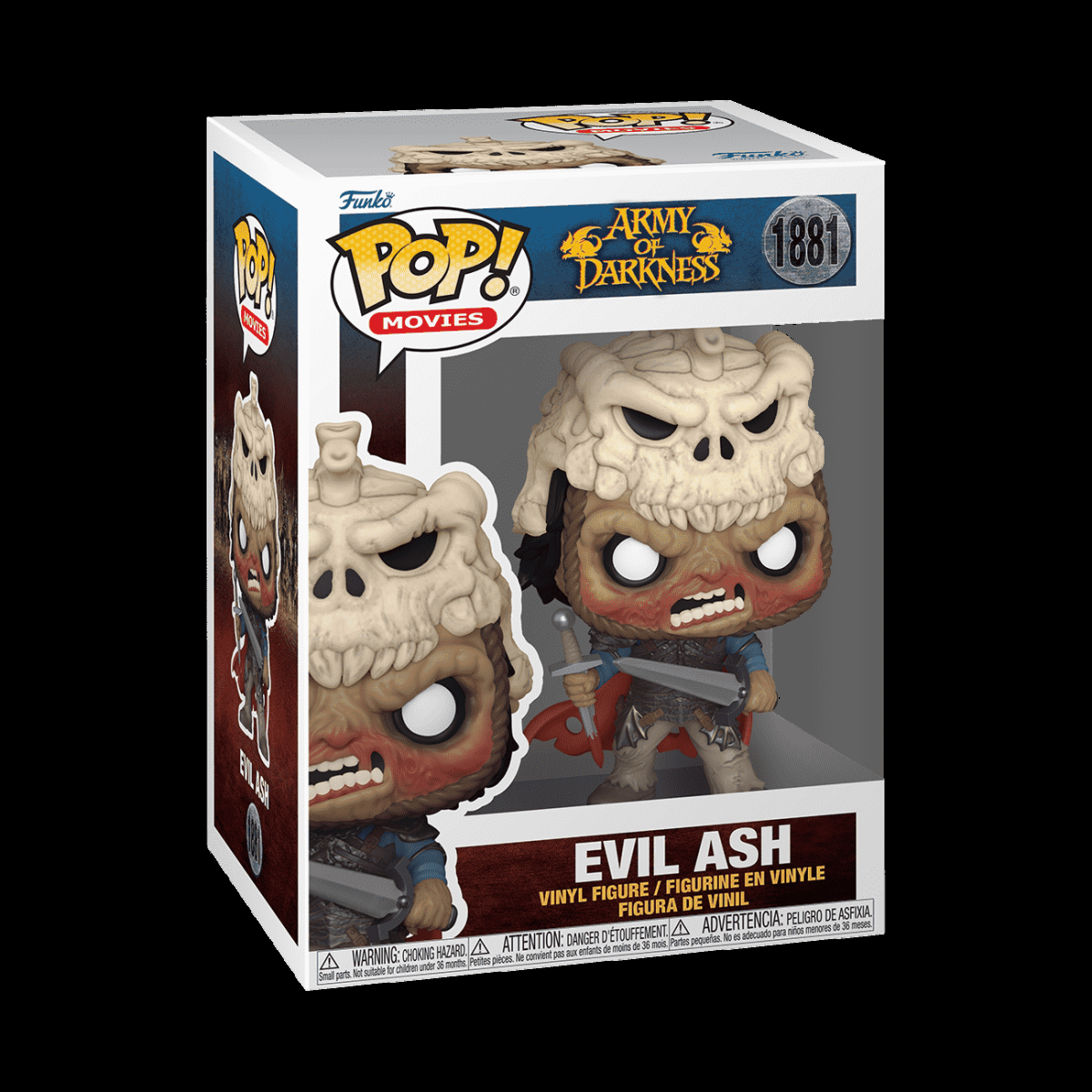Pop! Evil Ash with Swords - Figurine Pop! Army of Darkness - vue 2