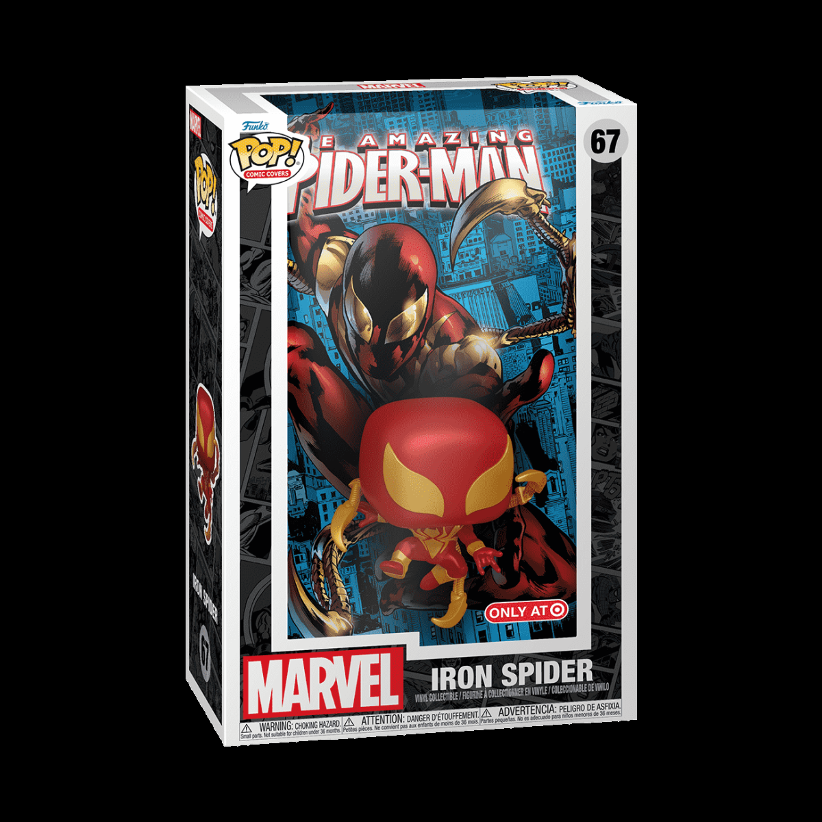 Pop! Comic Covers The Amazing Spider-Man #529 (Iron Spider) - Figurine Pop! Marvel - vue 2