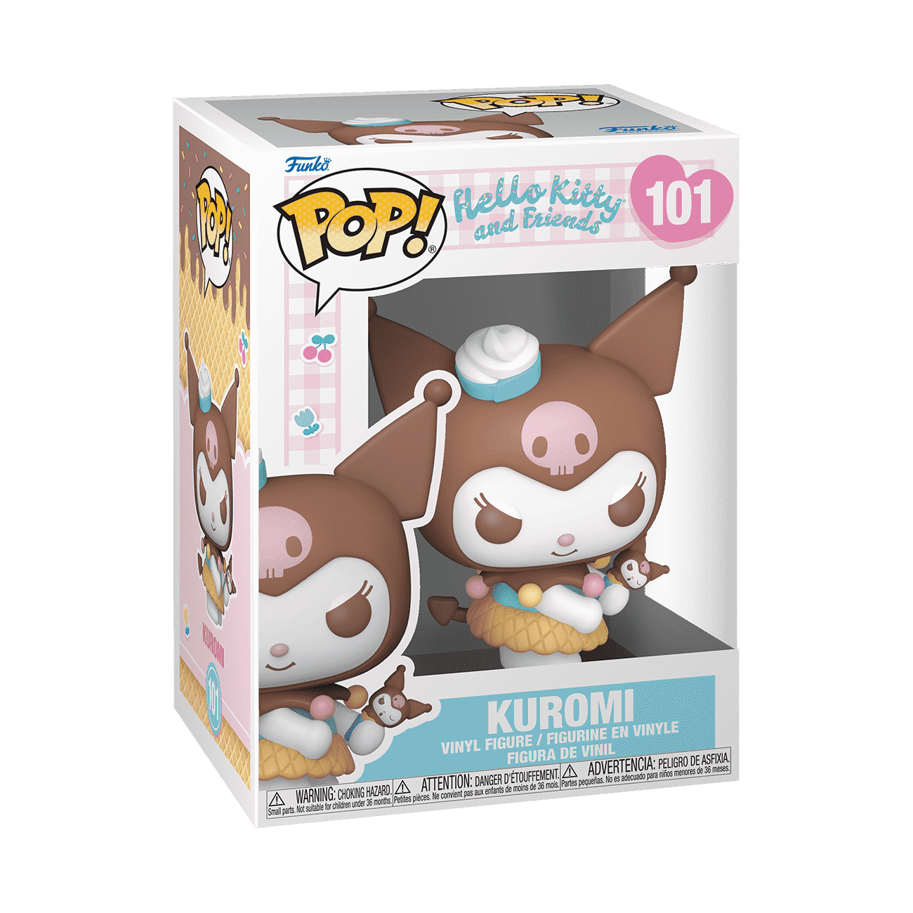 Pop! Kuromi with Ice Cream - Figurine Pop! Sanrio - vue 2
