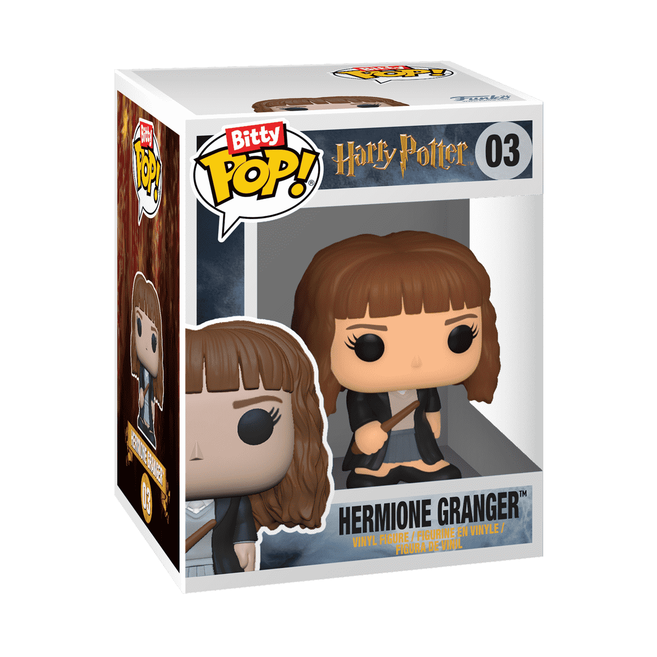 Bitty Pop! Hermione Granger & Ron Weasley 2-Pack - Figurine Bitty Pop! Harry Potter - vue 4