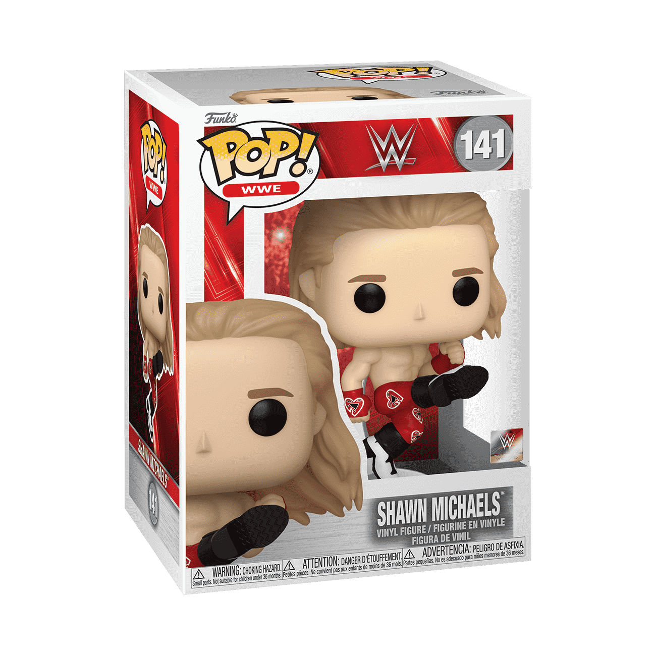 Pop! Shawn Michaels (Sweet Chin Music) - Figurine Pop! WWE - vue 2