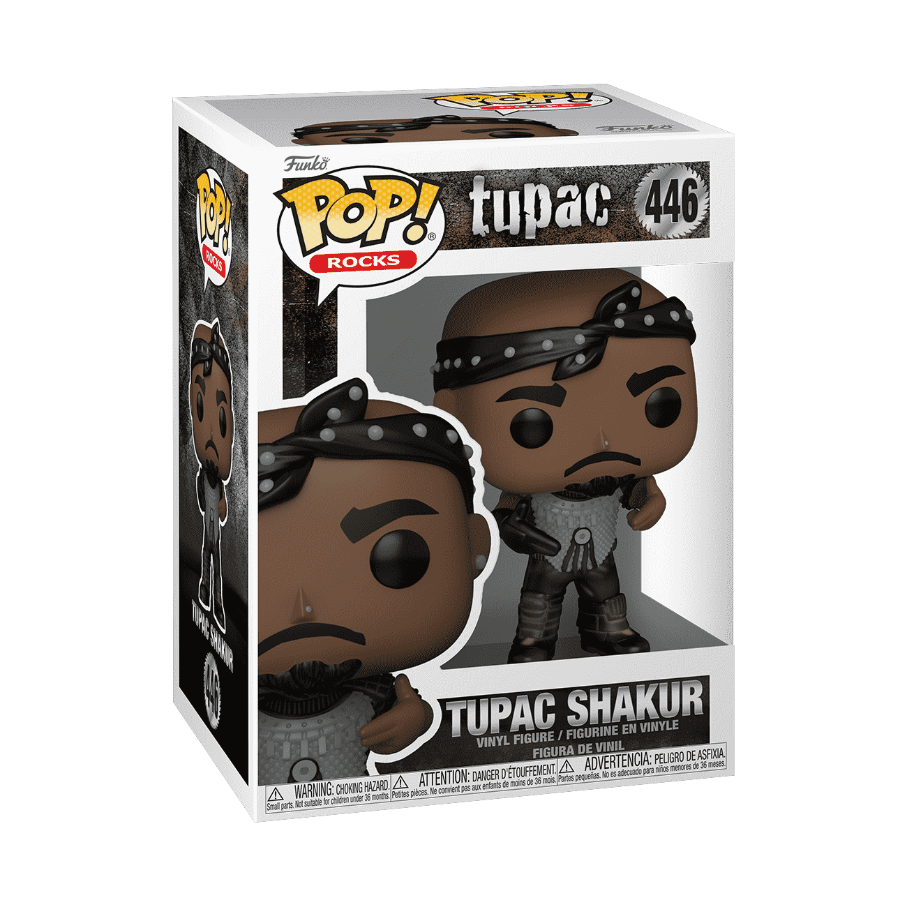Pop! Tupac Shakur (California Love) - Figurine Pop! Tupac Shakur - vue 2