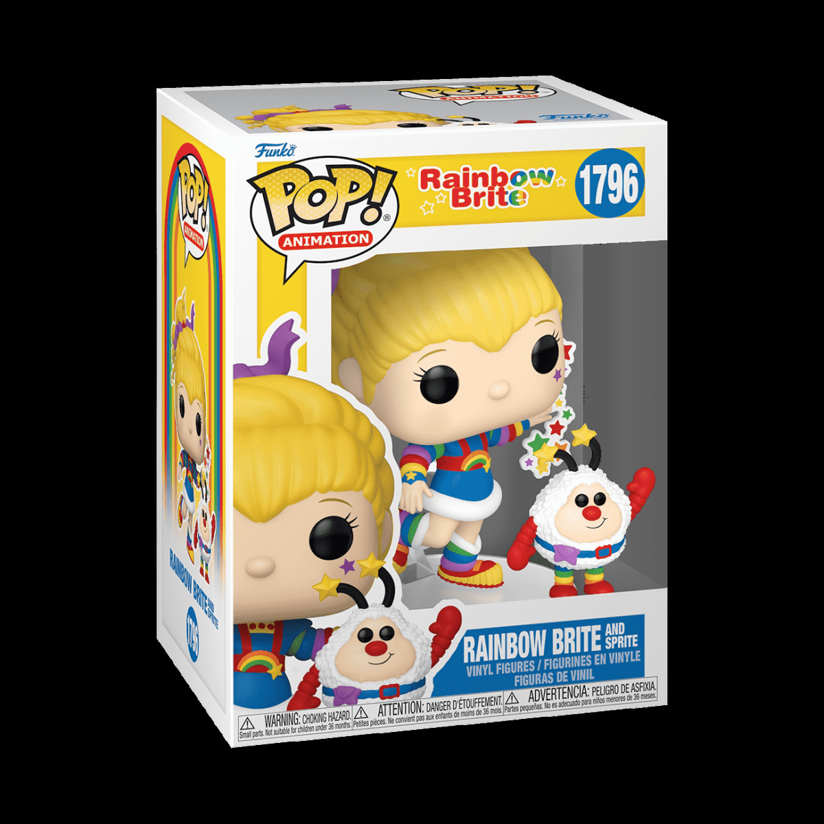 Pop! & Buddy Rainbow Brite and Sprite - Figurine Pop! Rainbow Brite - vue 2