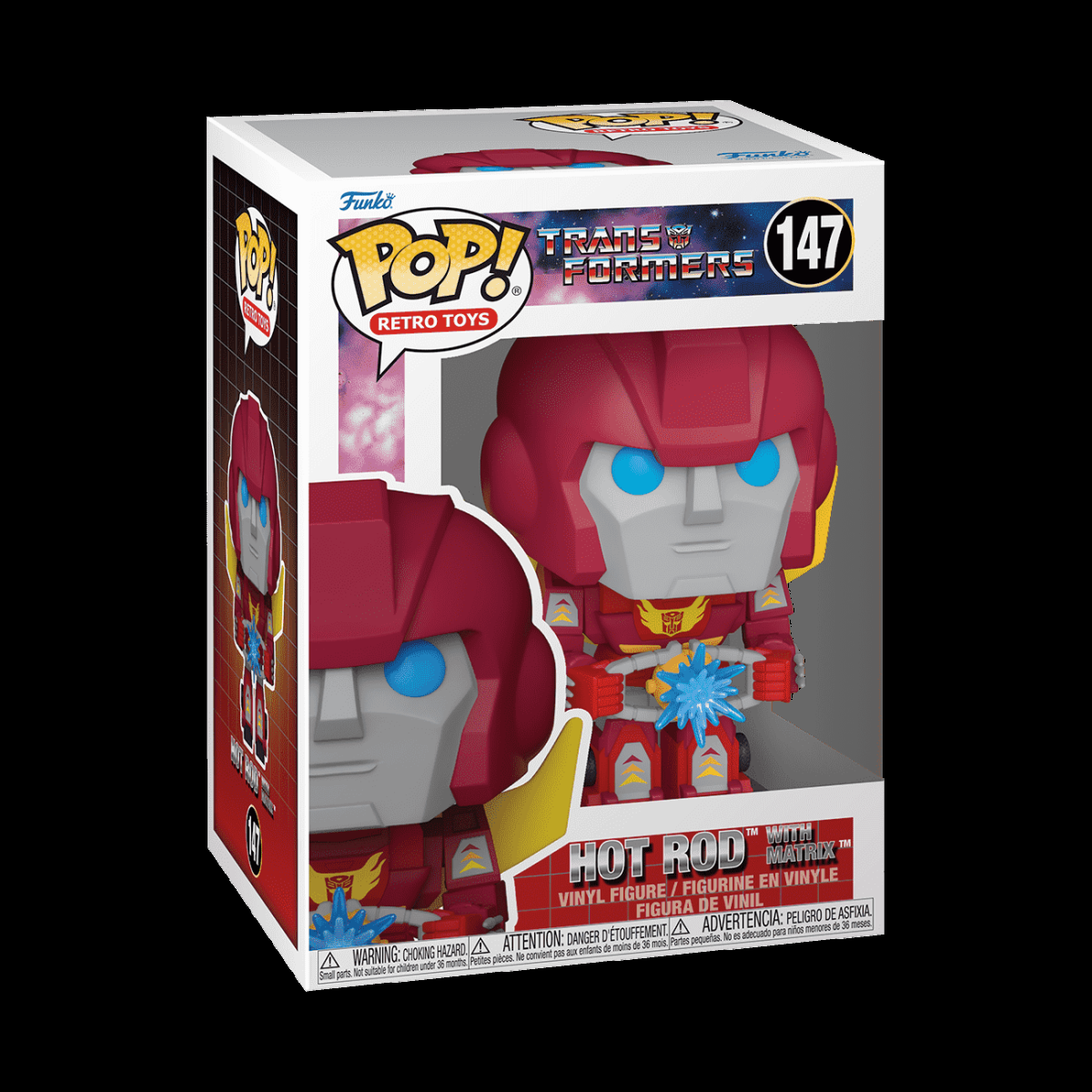 Pop! Hot Rod with Matrix - Figurine Pop! Transformers - vue 2