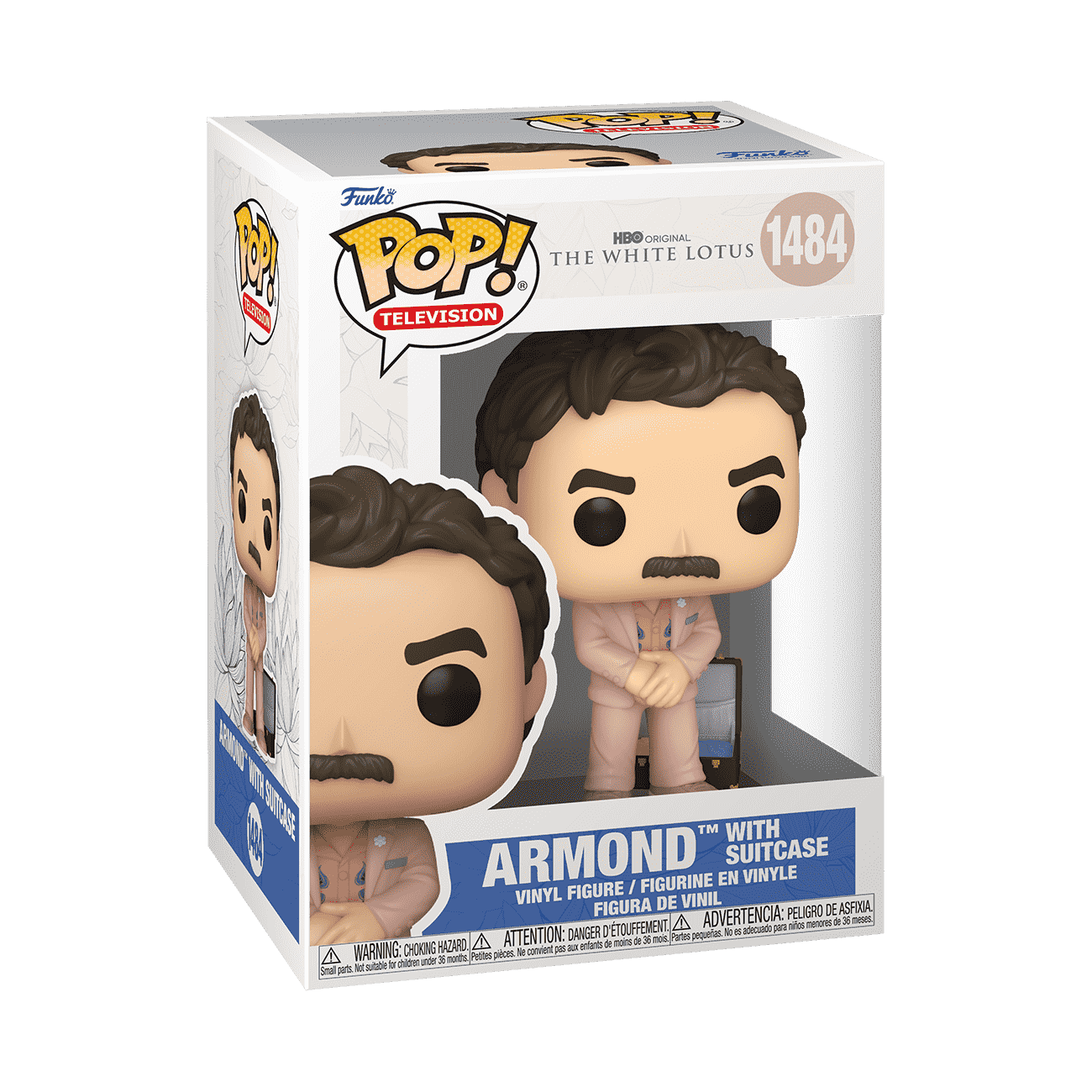 Pop! Armond with Suitcase - Figurine Pop! The White Lotus - vue 2