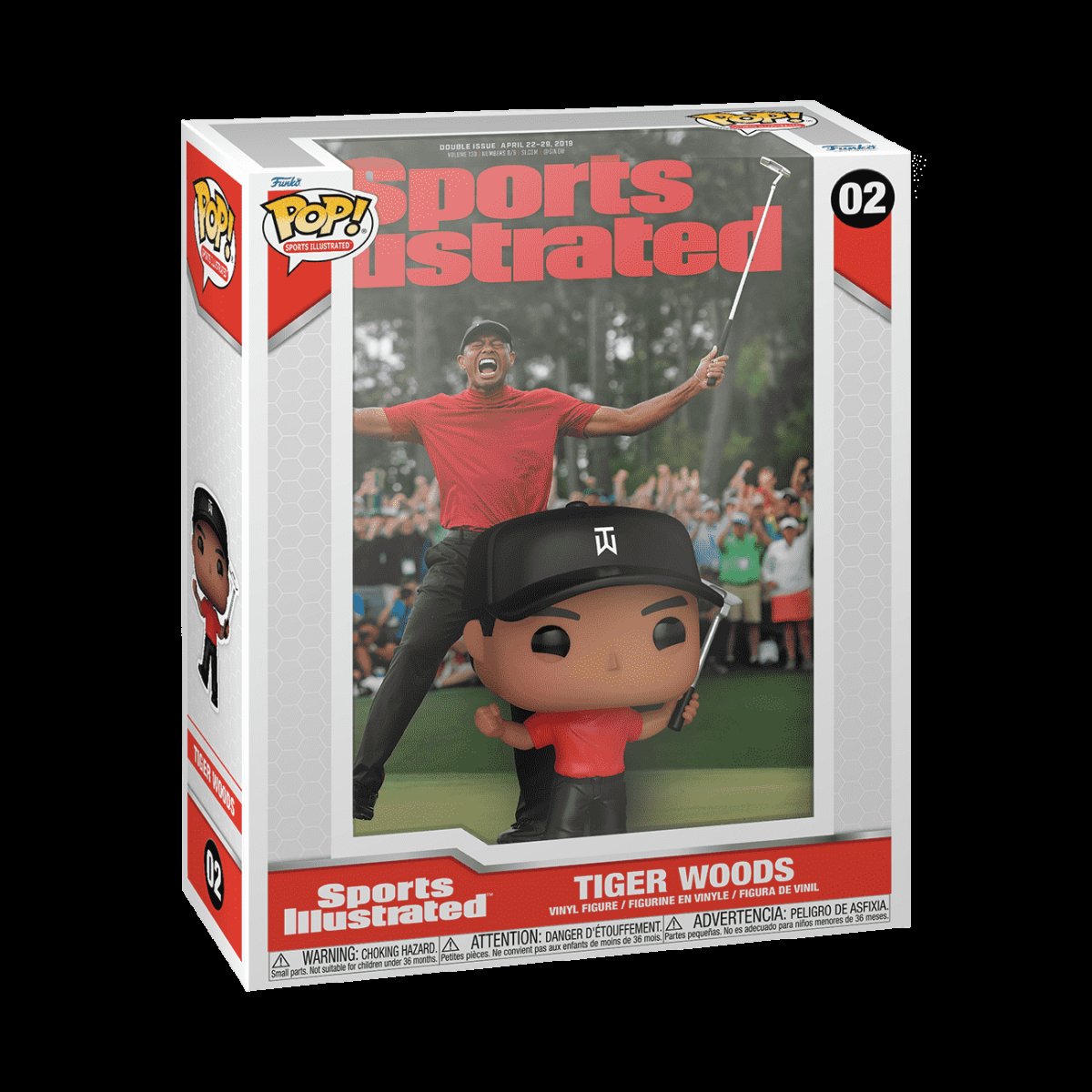 Pop! Magazine Cover Tiger Woods (Sports Illustrated) - Figurine Pop! Tiger Woods - vue 2