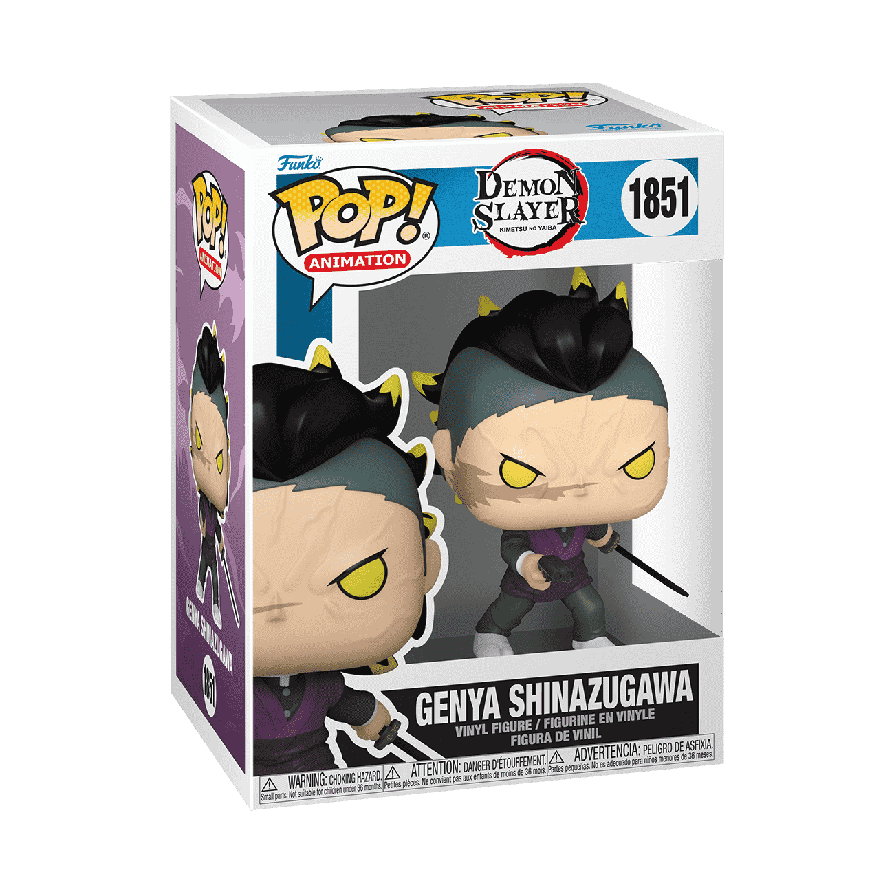 Pop! Genya Shinazugawa (Demon Form) - Figurine Pop! Demon Slayer - vue 2