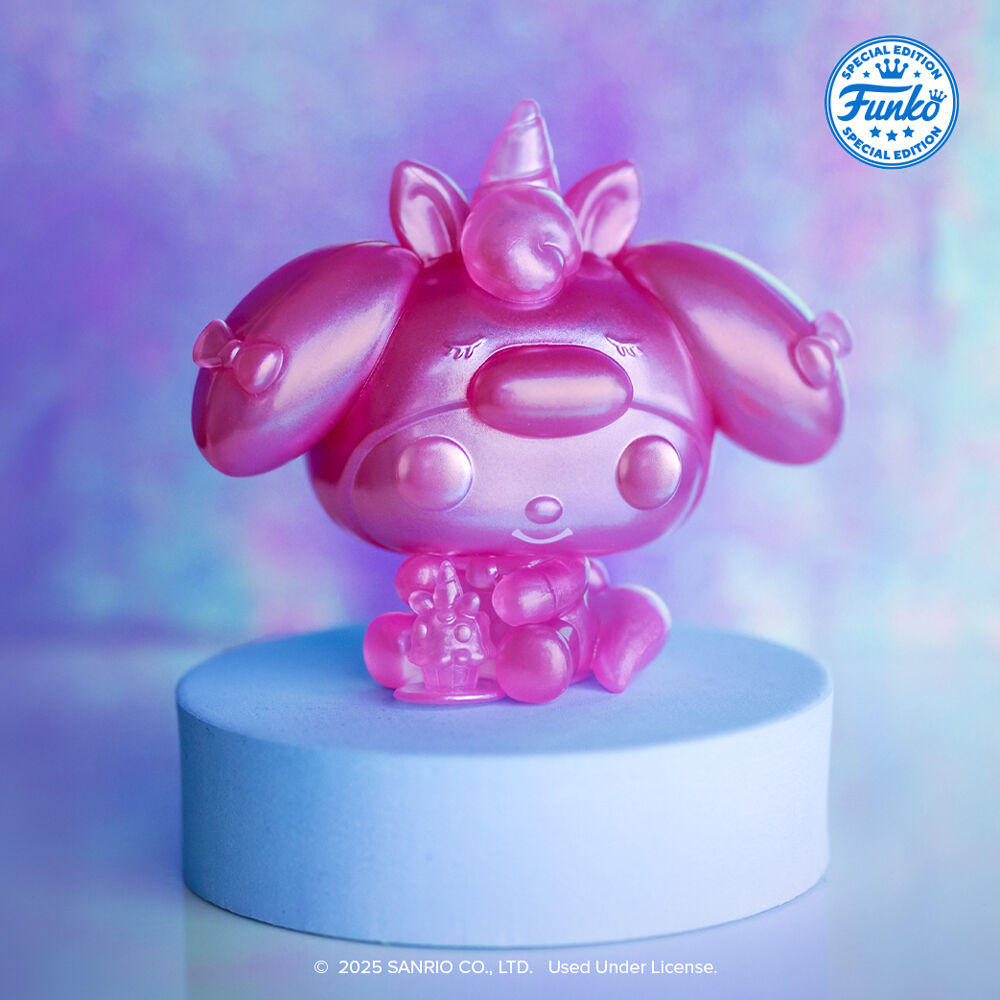 Pop! My Melody (Translucent Pink) - Figurine Pop! Sanrio - vue 2