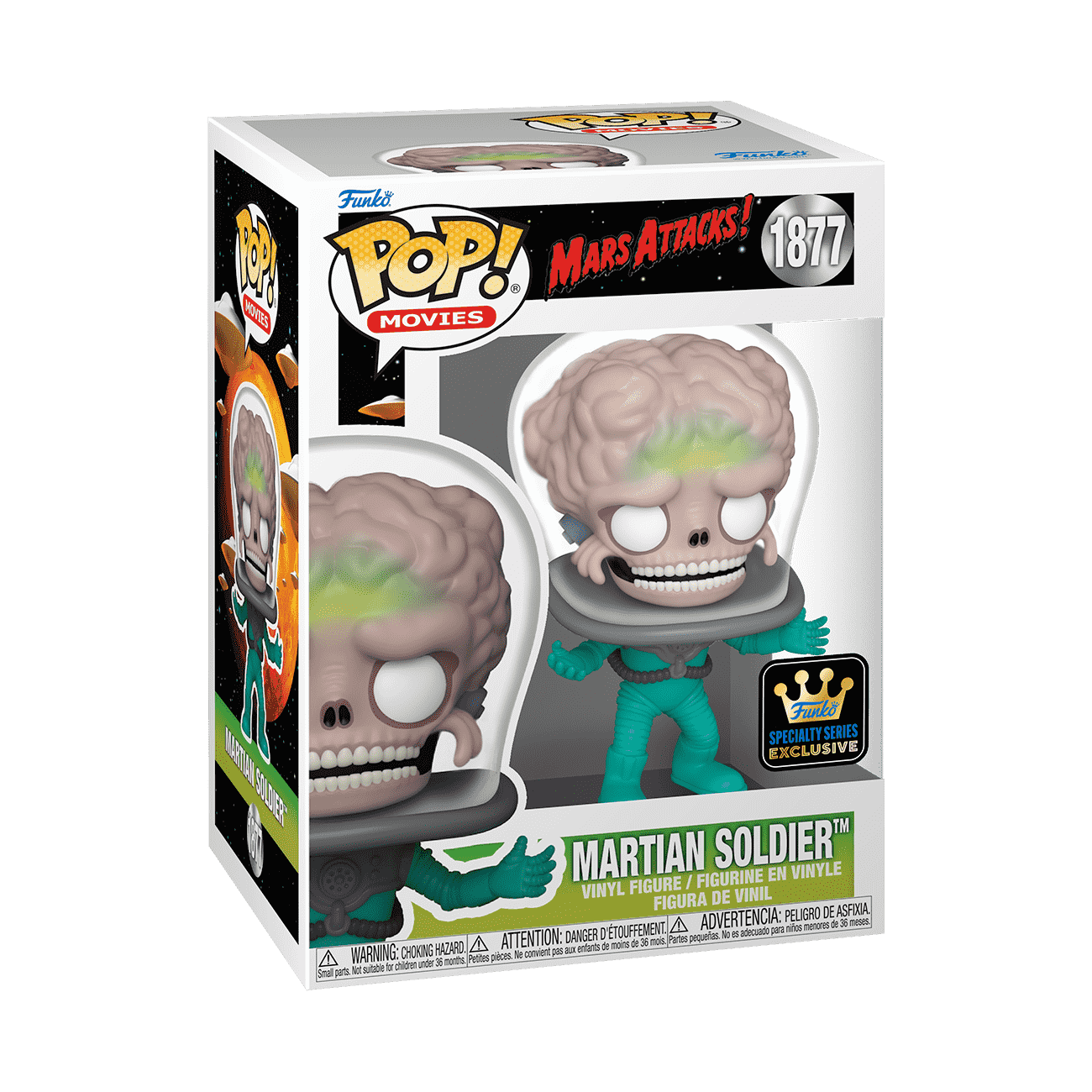 Pop! Martian Soldier - Figurine Pop! Mars Attacks - vue 2