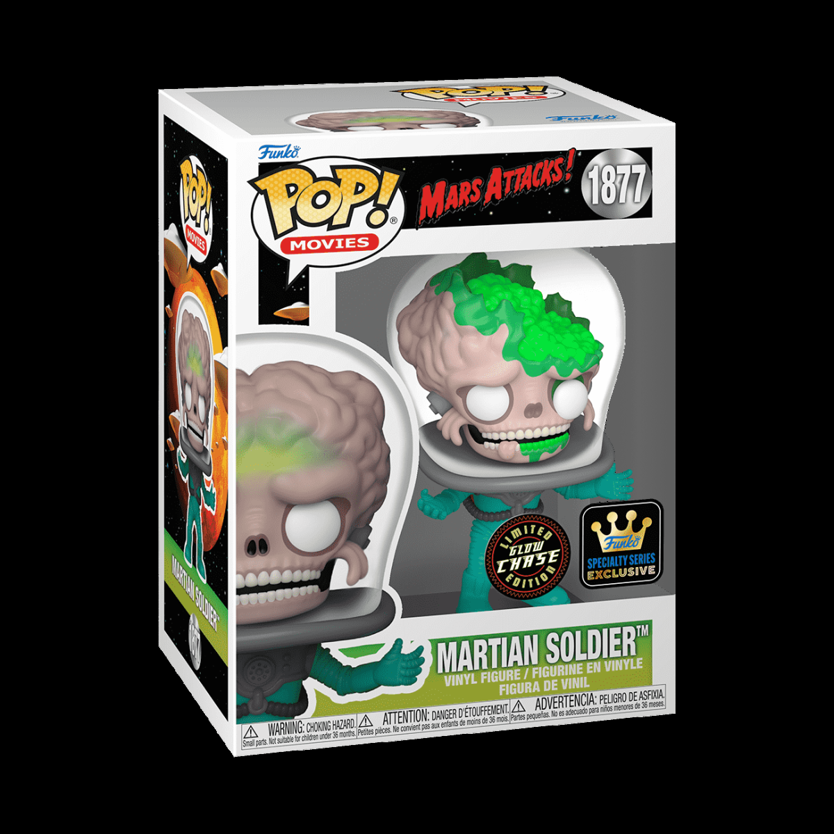 Pop! Martian Soldier - Figurine Pop! Mars Attacks - vue 4