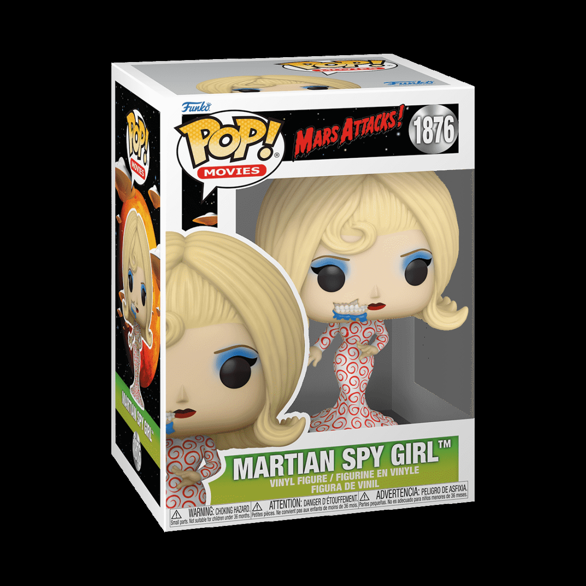 Pop! Martian Spy Girl - Figurine Pop! Mars Attacks - vue 2