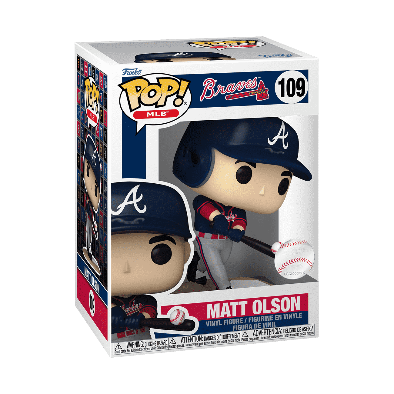 Pop! Matt Olson - Figurine Pop! MLB - vue 2