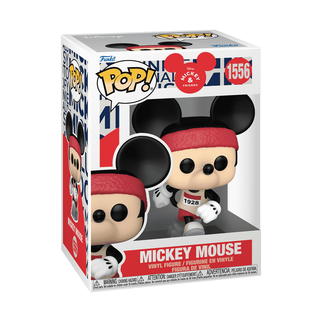 Pop! Mickey Mouse (Marathon Outfit) - Figurine Pop! Disney - vue 2