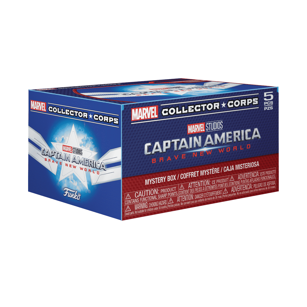 Captain America Brave New World Collector Corp Box - Figurine Collector Box Marvel - vue 2
