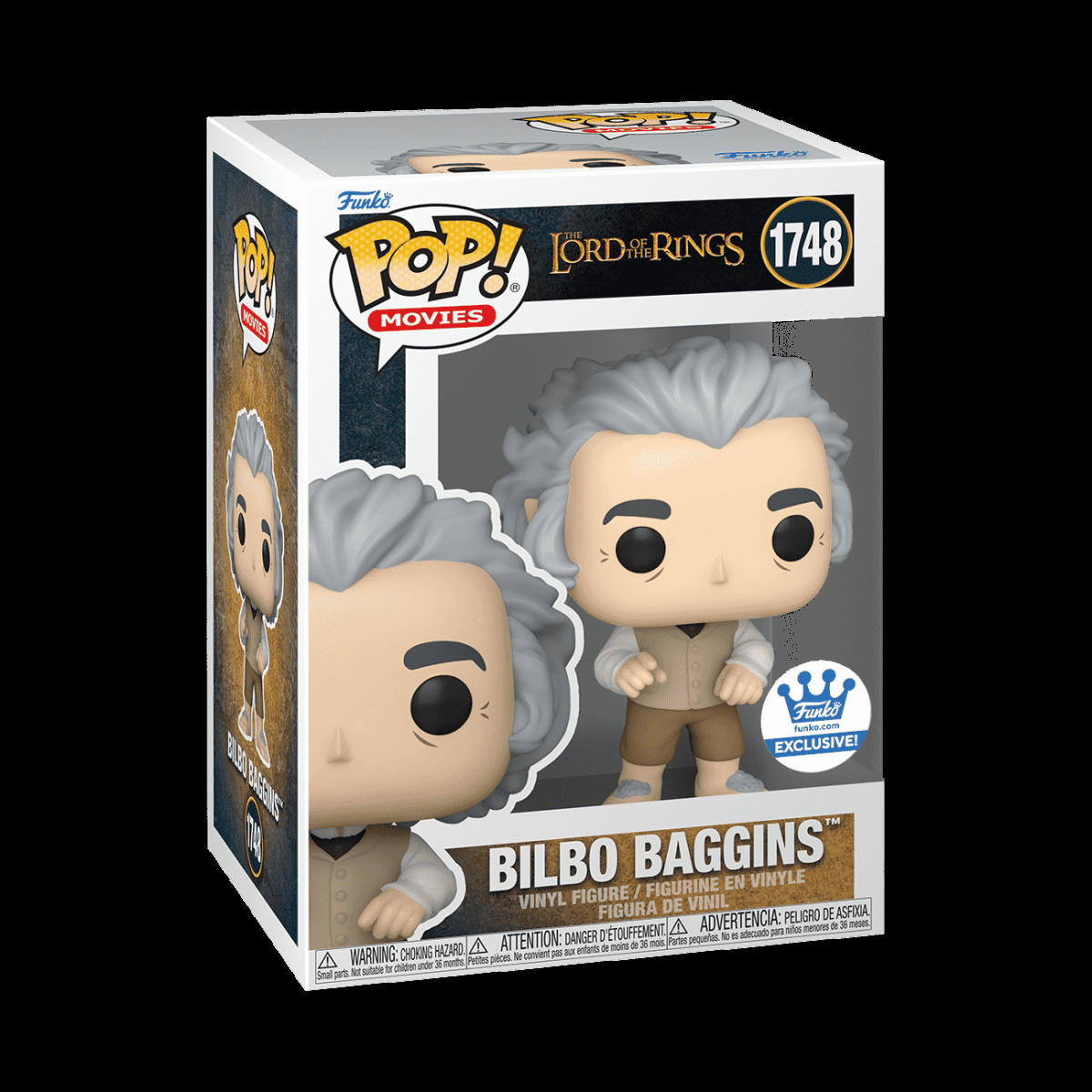 Pop! Bilbo Baggins - Figurine Pop! The Lord of the Rings - vue 2