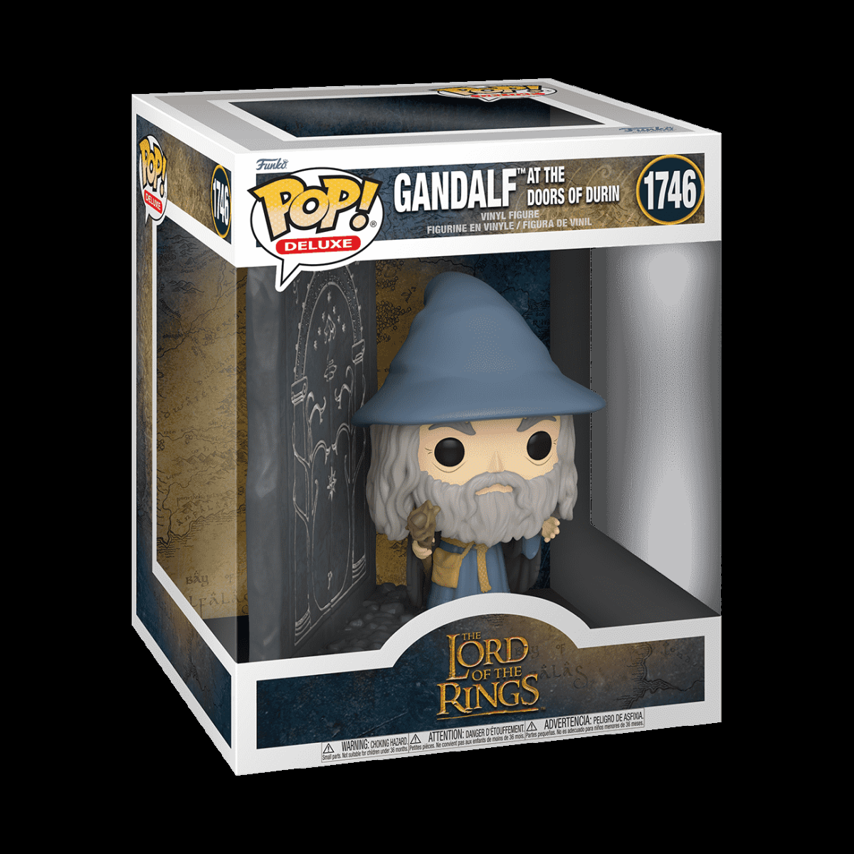 Pop! Deluxe Gandalf with Doors of Durin - Figurine Pop! The Lord of the Rings - vue 2