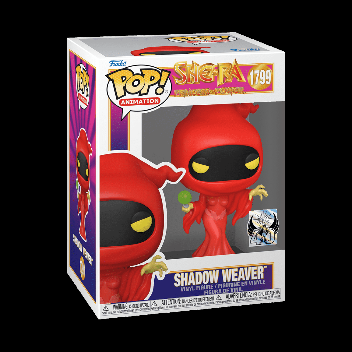 Pop! Shadow Weaver (40th Anniversary) - Figurine Pop! Masters of the Universe - vue 2