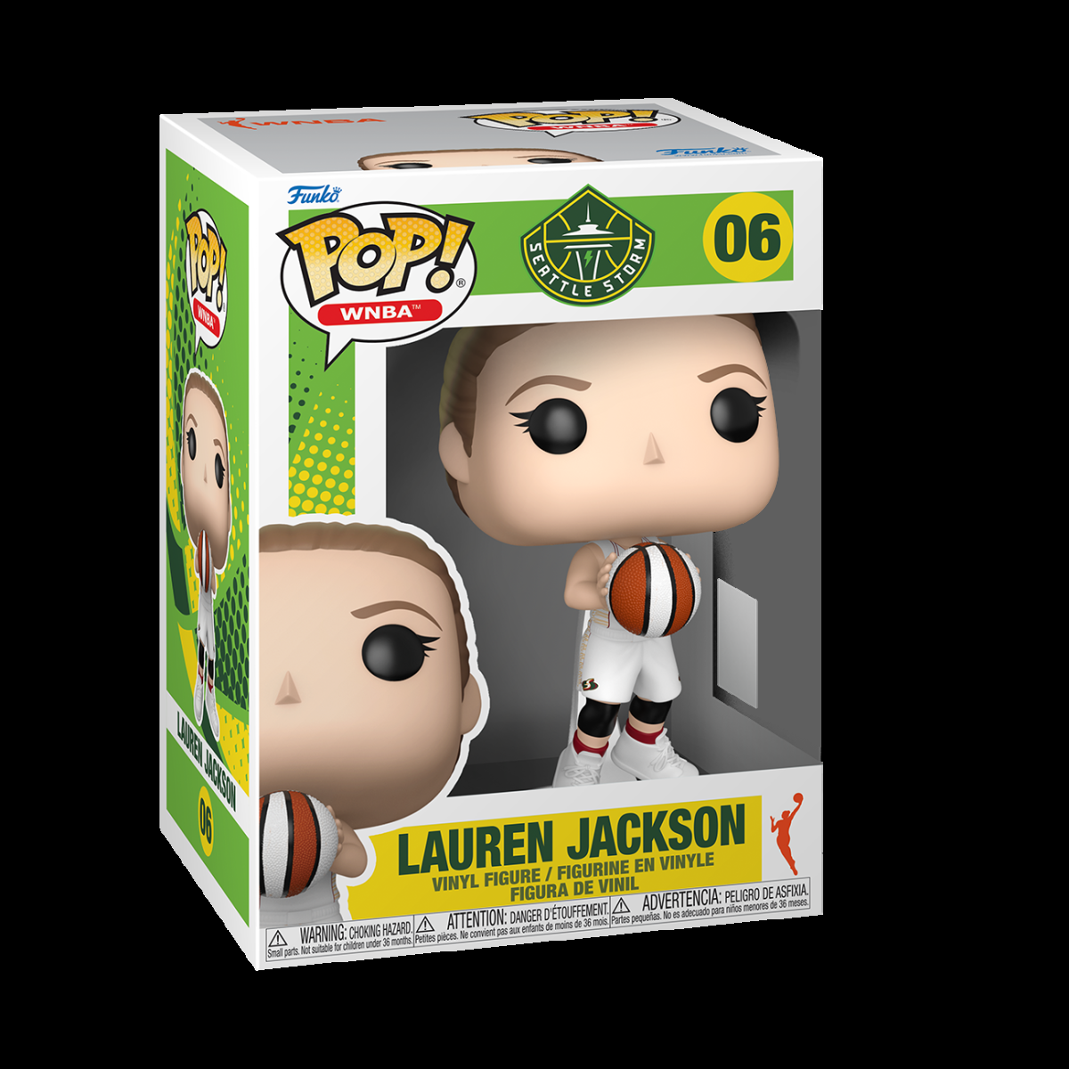 Pop! Lauren Jackson - Figurine Pop! WNBA - vue 2