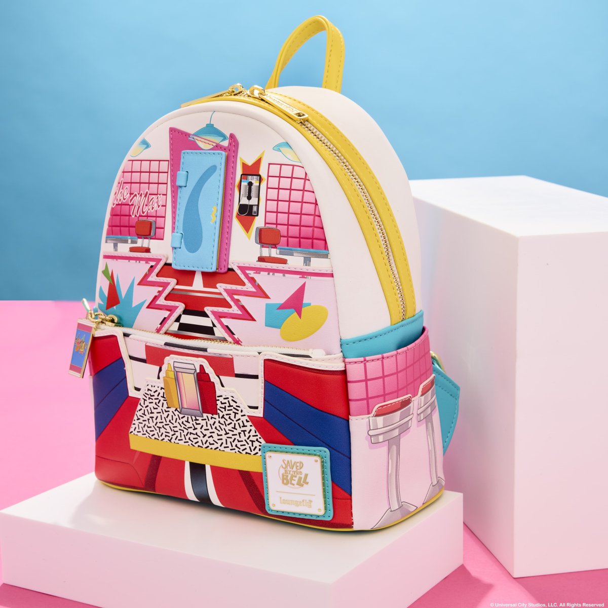 Saved By The Bell The Max Mini Backpack - Figurine Bags Saved by the Bell - vue 2