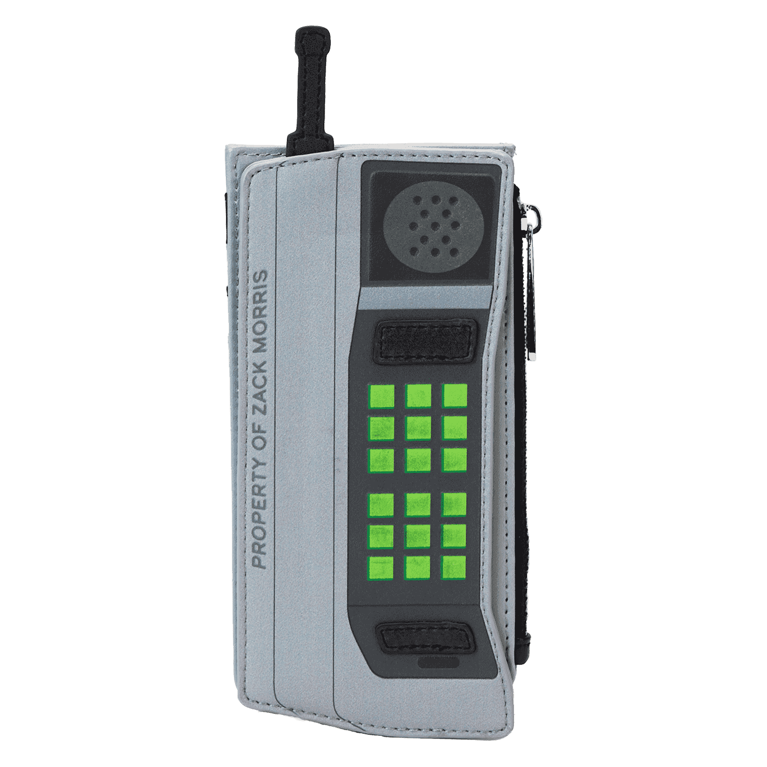 Saved By The Bell Zack Morris Retro Cell Phone Glow Large Card Holder - Figurine Wallets