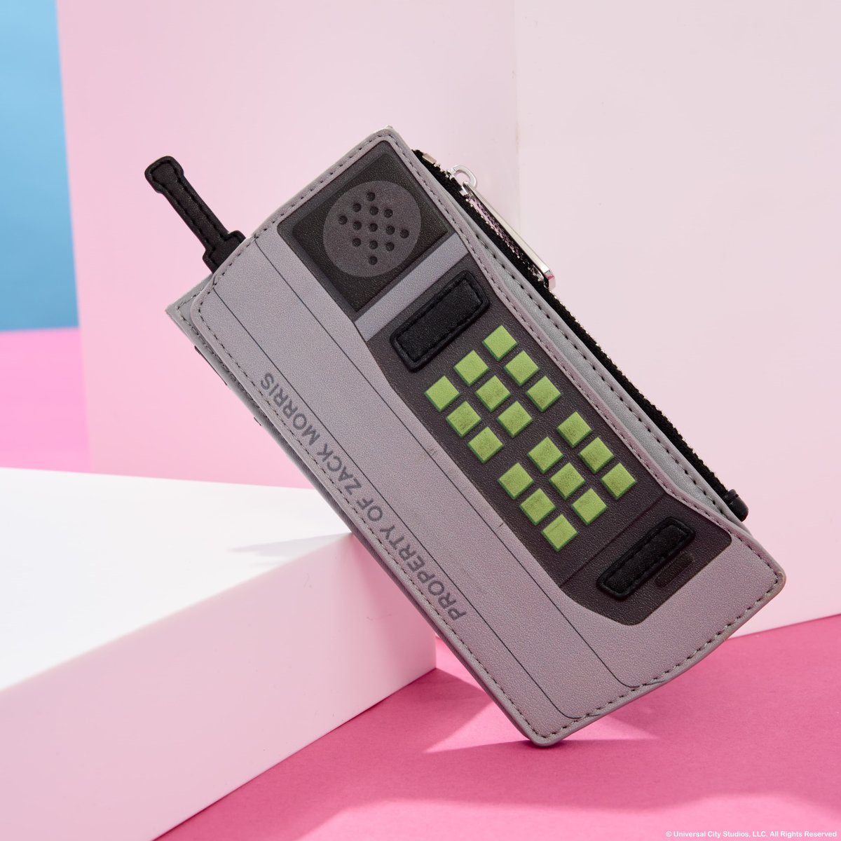 Saved By The Bell Zack Morris Retro Cell Phone Glow Large Card Holder - Figurine Wallets Saved by the Bell - vue 2