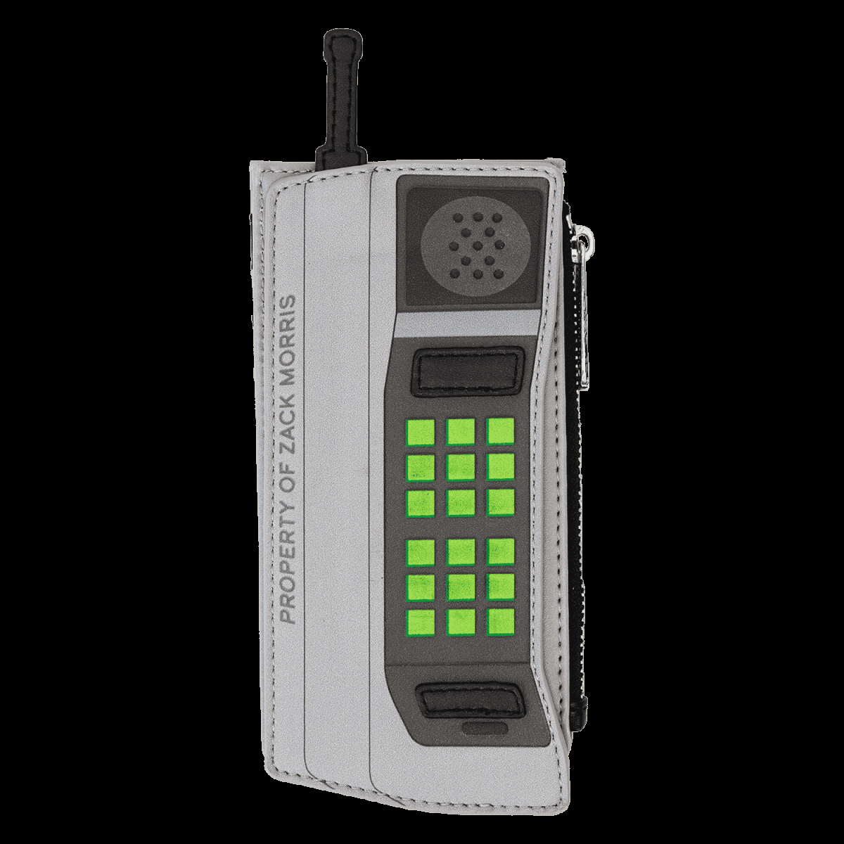 Saved By The Bell Zack Morris Retro Cell Phone Glow Large Card Holder - Figurine Wallets Saved by the Bell - vue 4