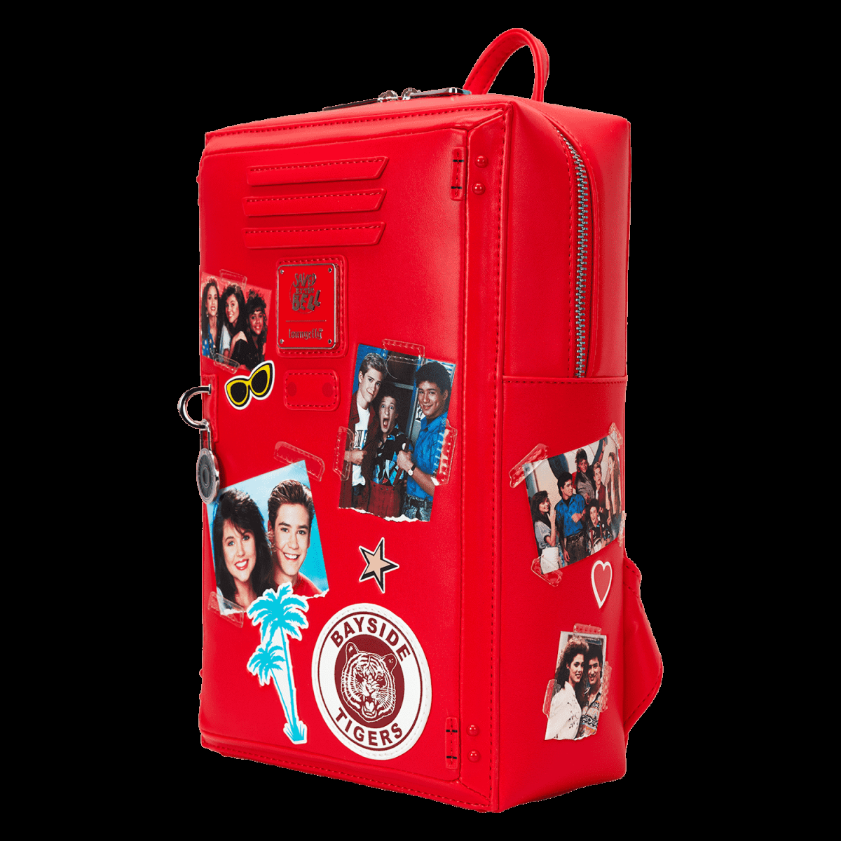 Saved By The Bell Bayside High Locker Figural Mini Backpack - Figurine Bags Saved by the Bell - vue 4
