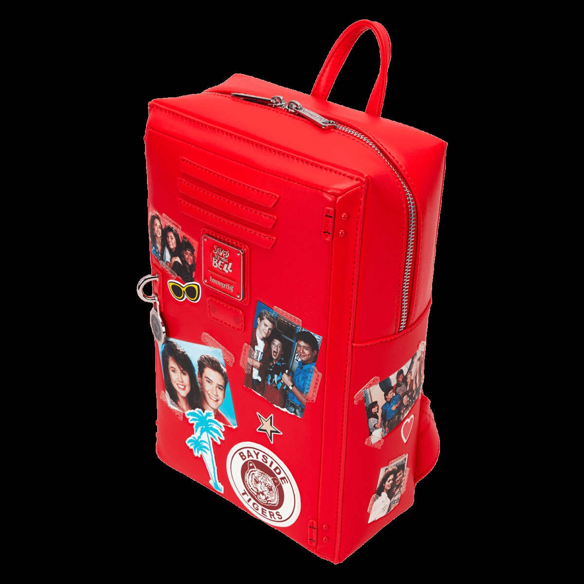 Saved By The Bell Bayside High Locker Figural Mini Backpack - Figurine Bags Saved by the Bell - vue 5