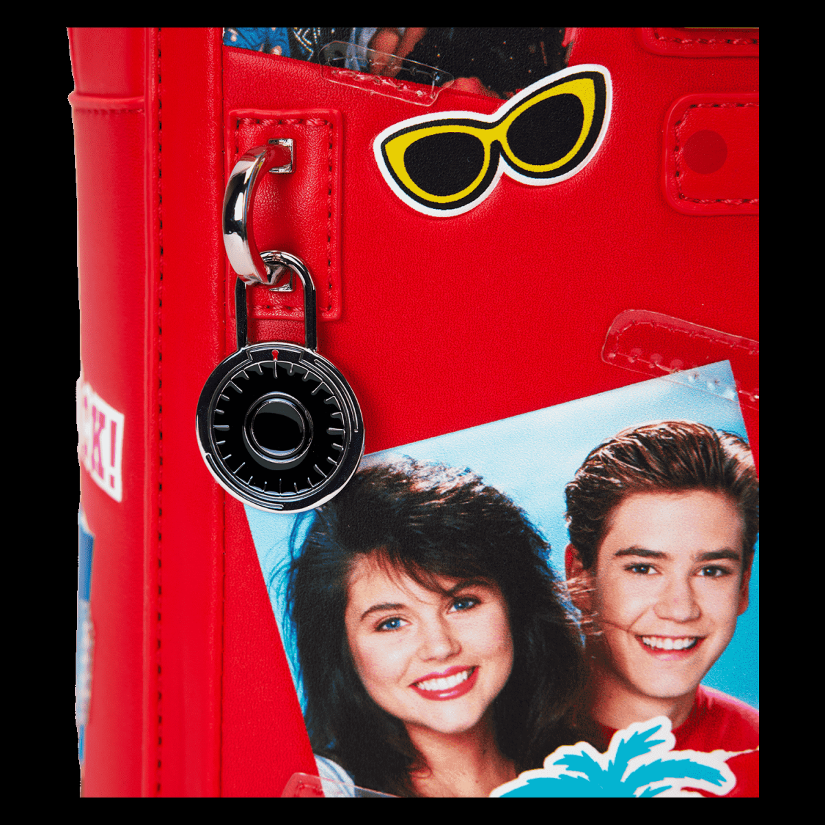 Saved By The Bell Bayside High Locker Figural Mini Backpack - Figurine Bags Saved by the Bell - vue 7