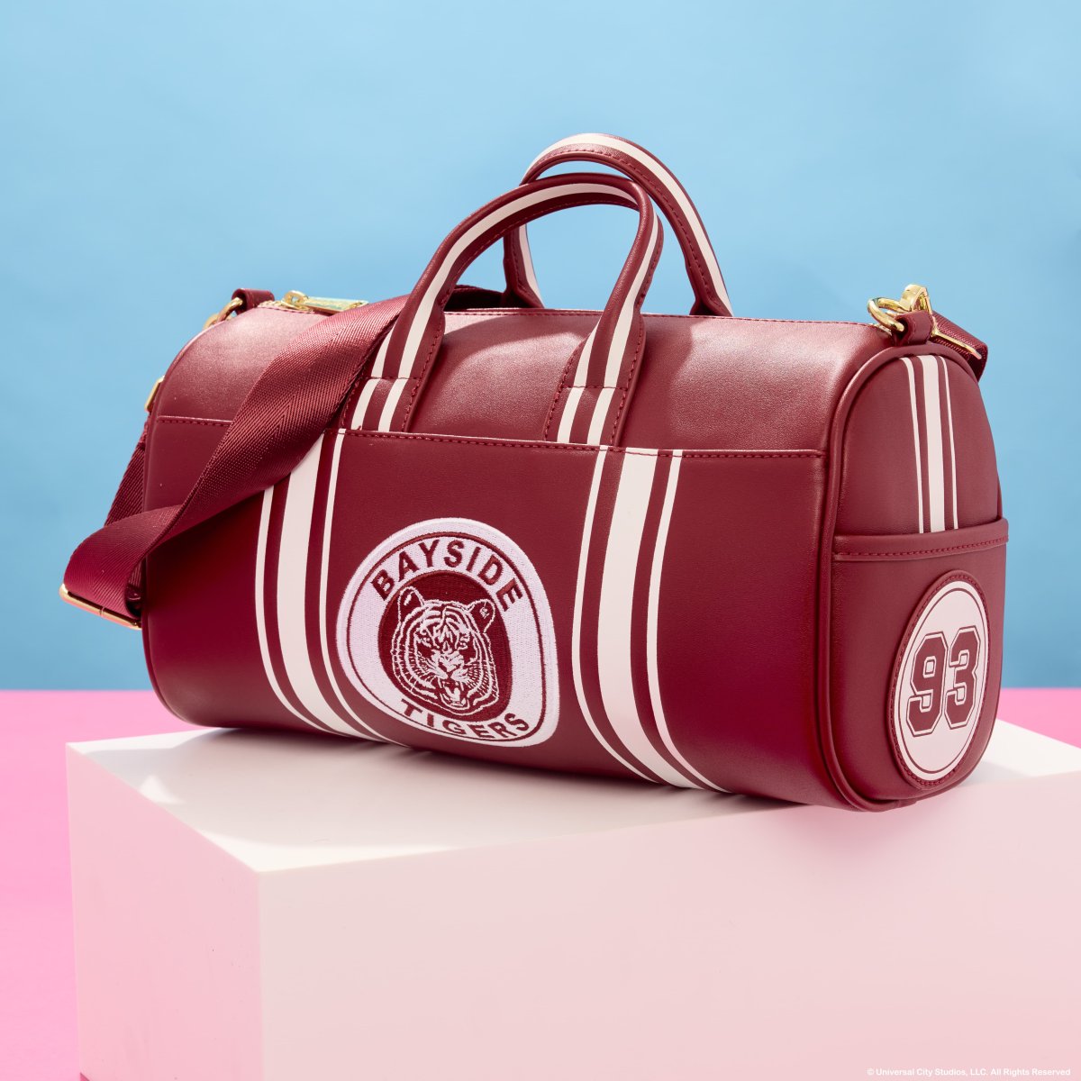 Saved By The Bell Bayside High Tigers Duffle Bag - Figurine Bags Saved by the Bell - vue 2