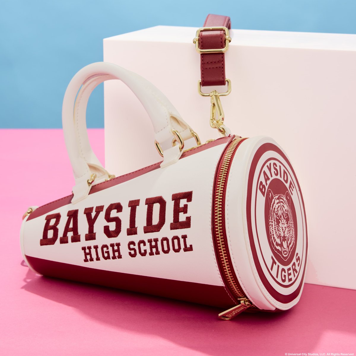 Saved By The Bell Bayside High Megaphone Figural Crossbody Bag - Figurine Bags Saved by the Bell - vue 2