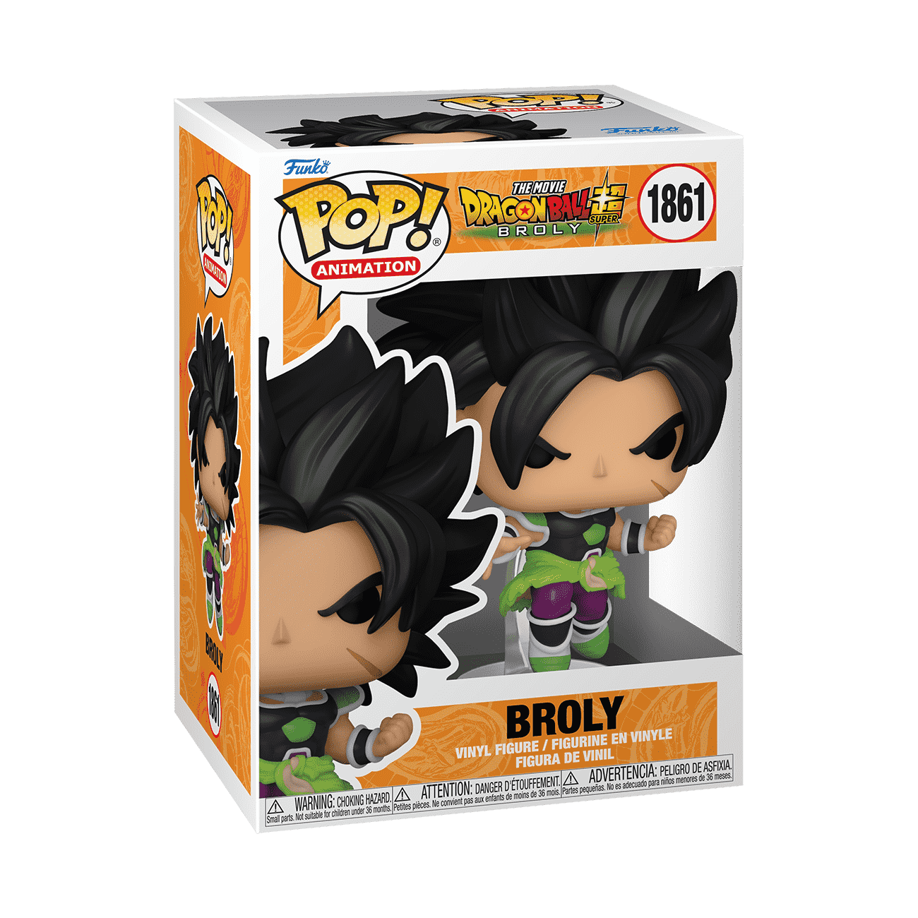 Pop! Broly - Figurine Pop! Dragon Ball - vue 2