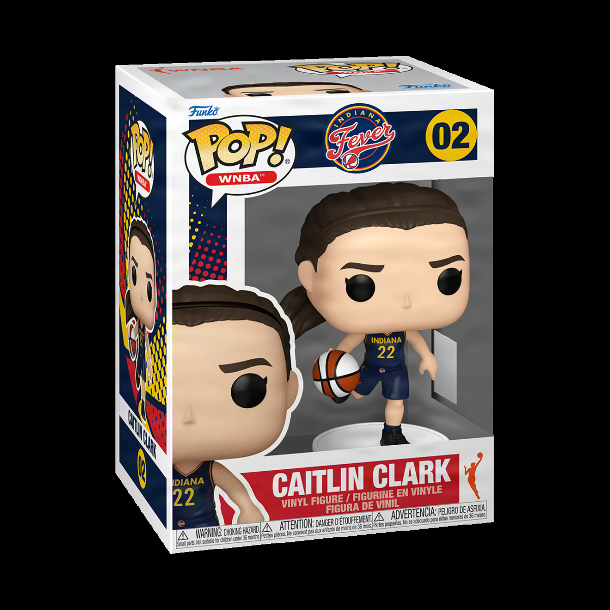 Pop! Caitlin Clark - Figurine Pop! WNBA - vue 2