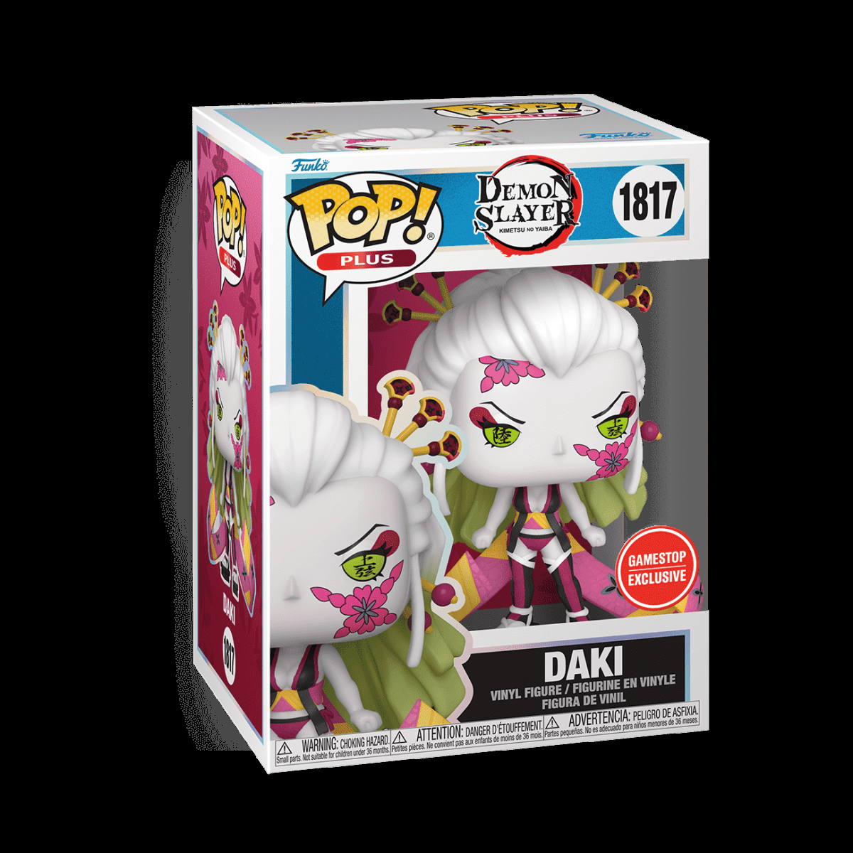 Pop! Plus Daki with Ribbons - Figurine Pop! Demon Slayer - vue 2
