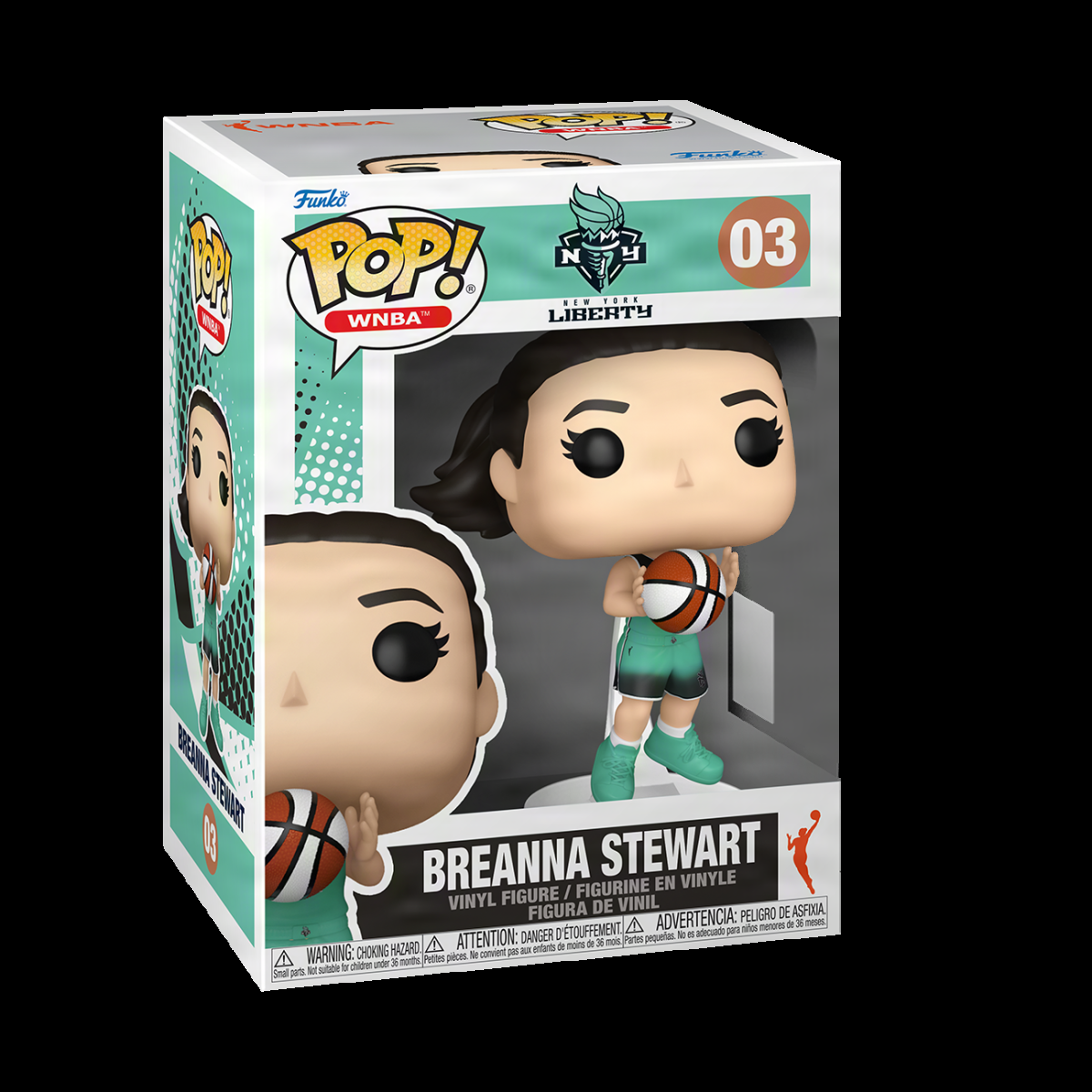 Pop! Breanna Stewart - Figurine Pop! WNBA - vue 2