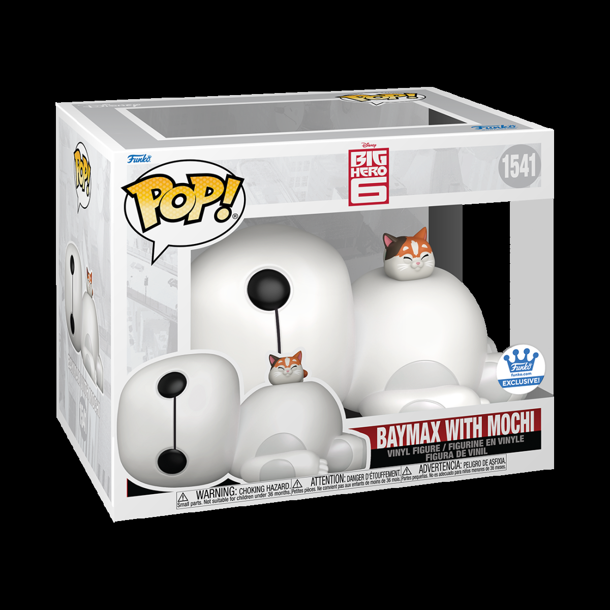 Pop! Super Baymax with Mochi - Figurine Pop! Disney - vue 3