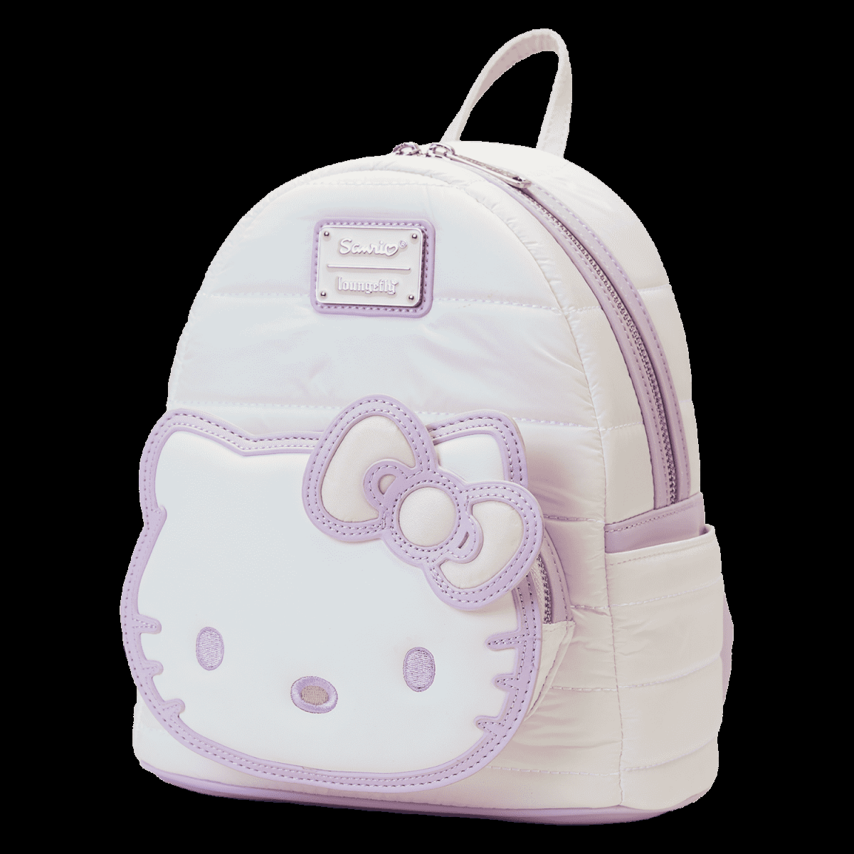Sanrio Exclusive Hello Kitty Quilted Texture Mini Backpack - Figurine Bags Sanrio - vue 4